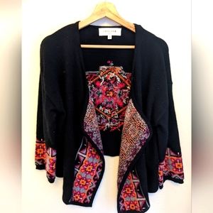 Black Bohemian Sweater